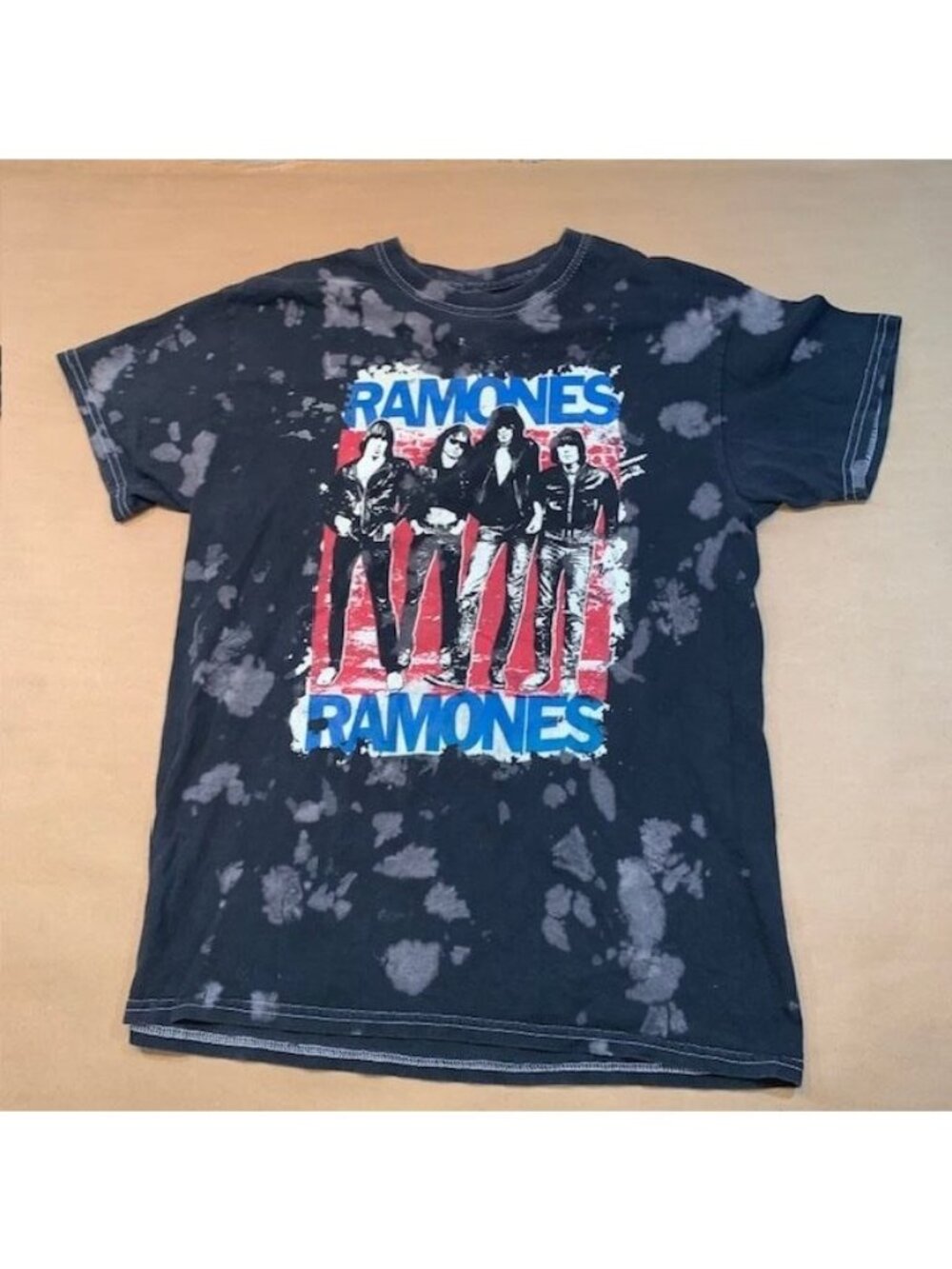 Ramones 1234 T Shirt Grunge Punk Rock Concert Size Medium